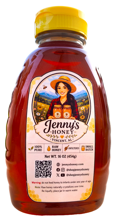 Pure Raw Local Honey | 16 oz