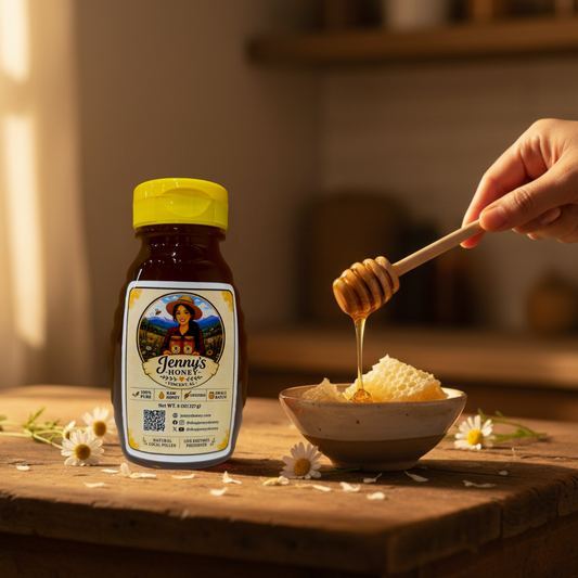 Pure Raw Local Honey | 8 oz