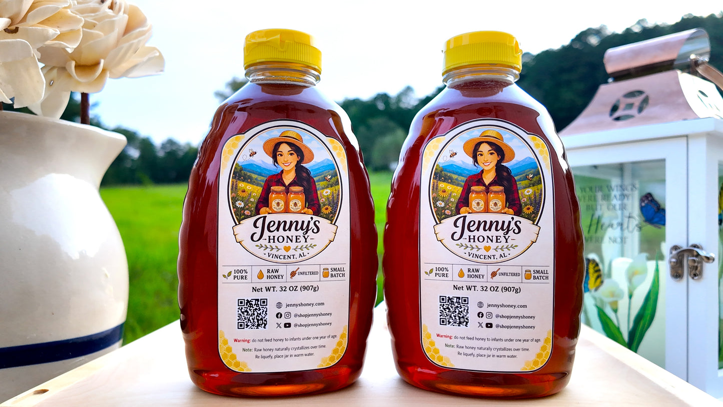 Pure Raw Local Honey | 32 oz