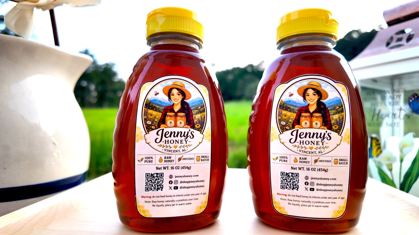 Pure Raw Local Honey | 16 oz