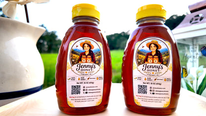 Pure Raw Local Honey | 16 oz