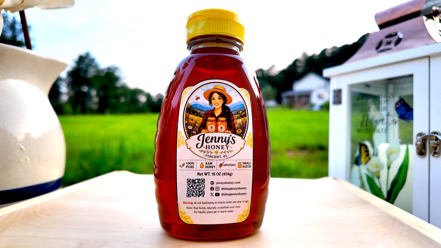 Pure Raw Local Honey | 16 oz